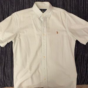 Polo Ralph Lauren Slim Fit Short Sleeve Oxford